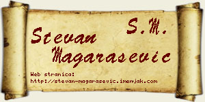 Stevan Magarašević vizit kartica